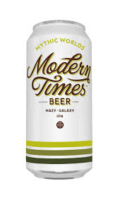 Modern Times Mythic Worlds Hazy IPA