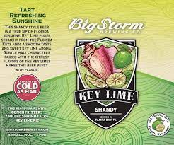 Big Storm Key Lime Shandy