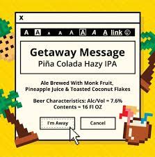 Duclaw Getaway Message