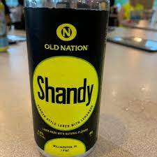 Old Nation Brewing Lemon Shandy