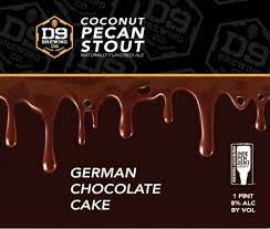 D9 German Chocolate Cake Stout